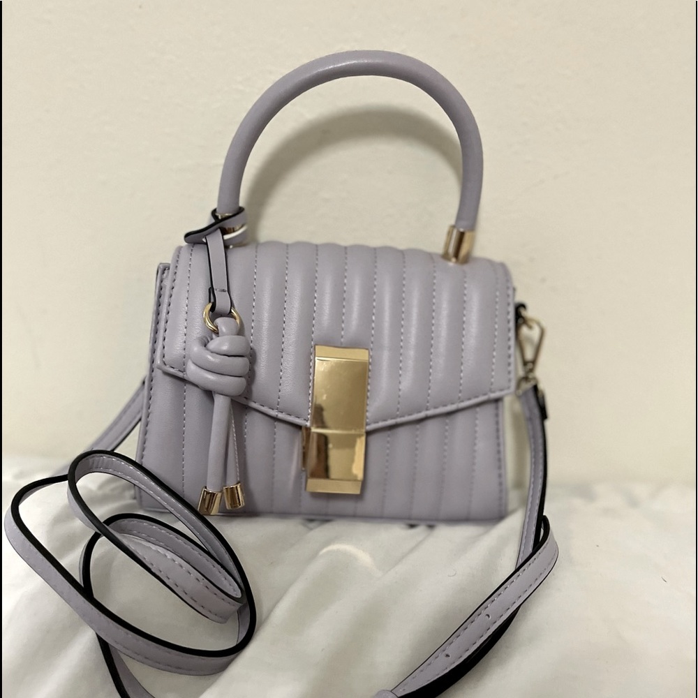 Lilac Purple Crossbody or Satchel Bag Aldo